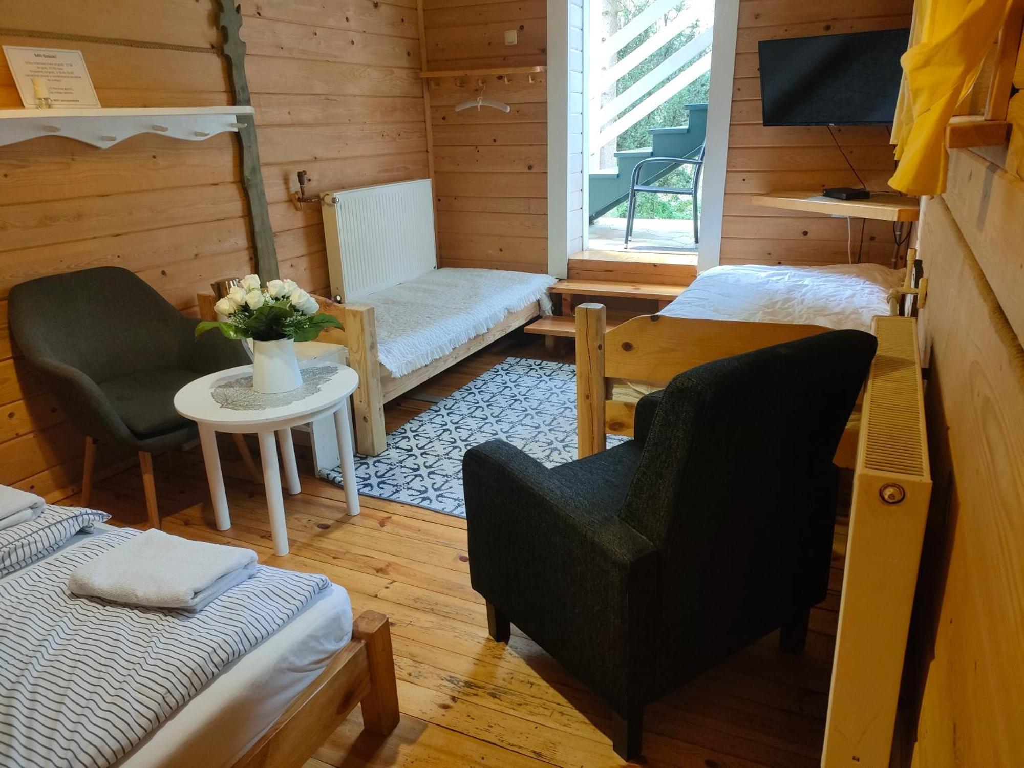 Zacisze Lesne Nad Pilica Panzió Spała Kültér fotó